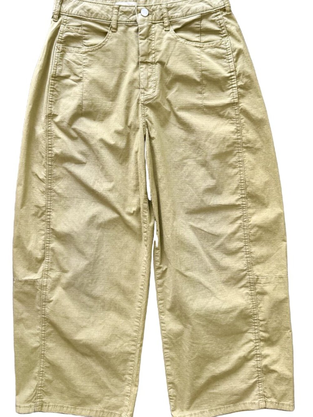 Pilcro Anthropologie Olive Green Wide Leg Pants Size 29